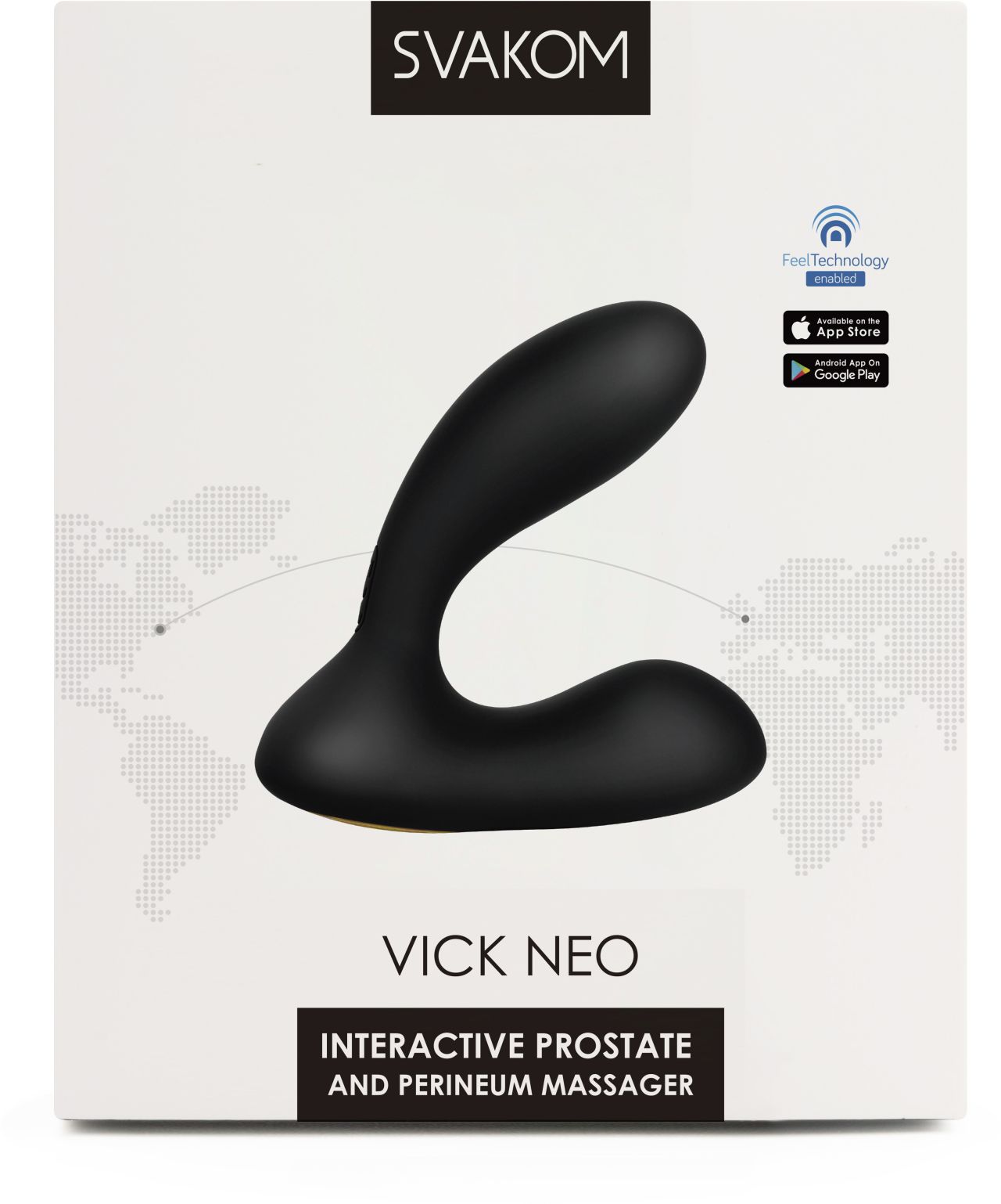интерактивный вибромассажер простаты и промежности vick neo в СПб