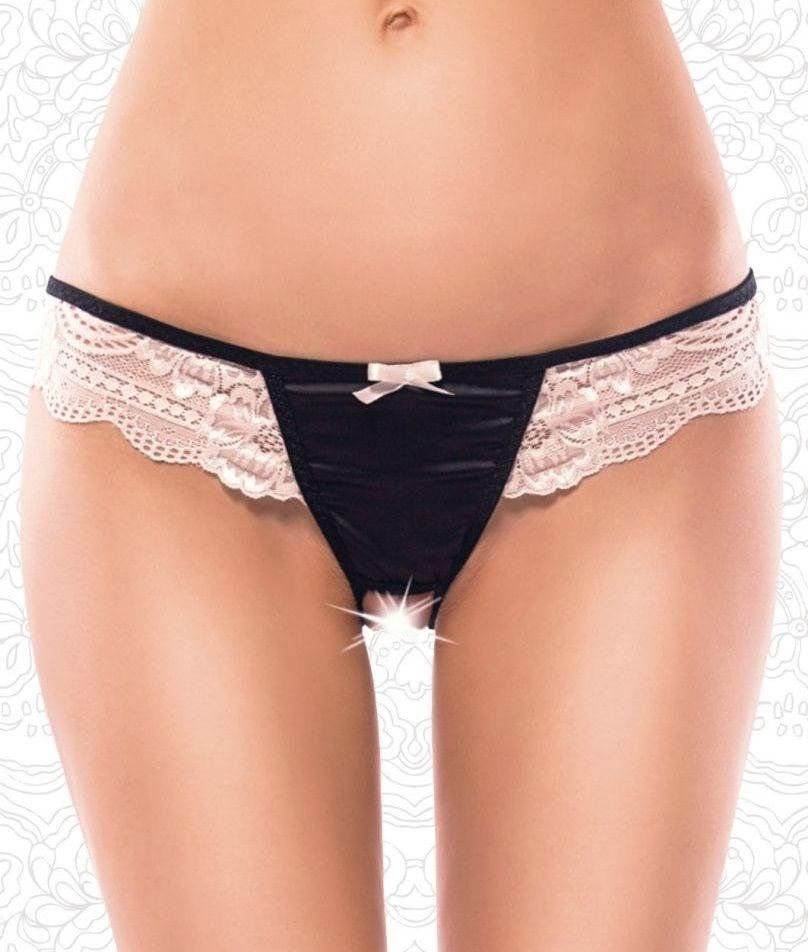 Эротическое стринги контактные flirton с кружевом 2706 в СПб