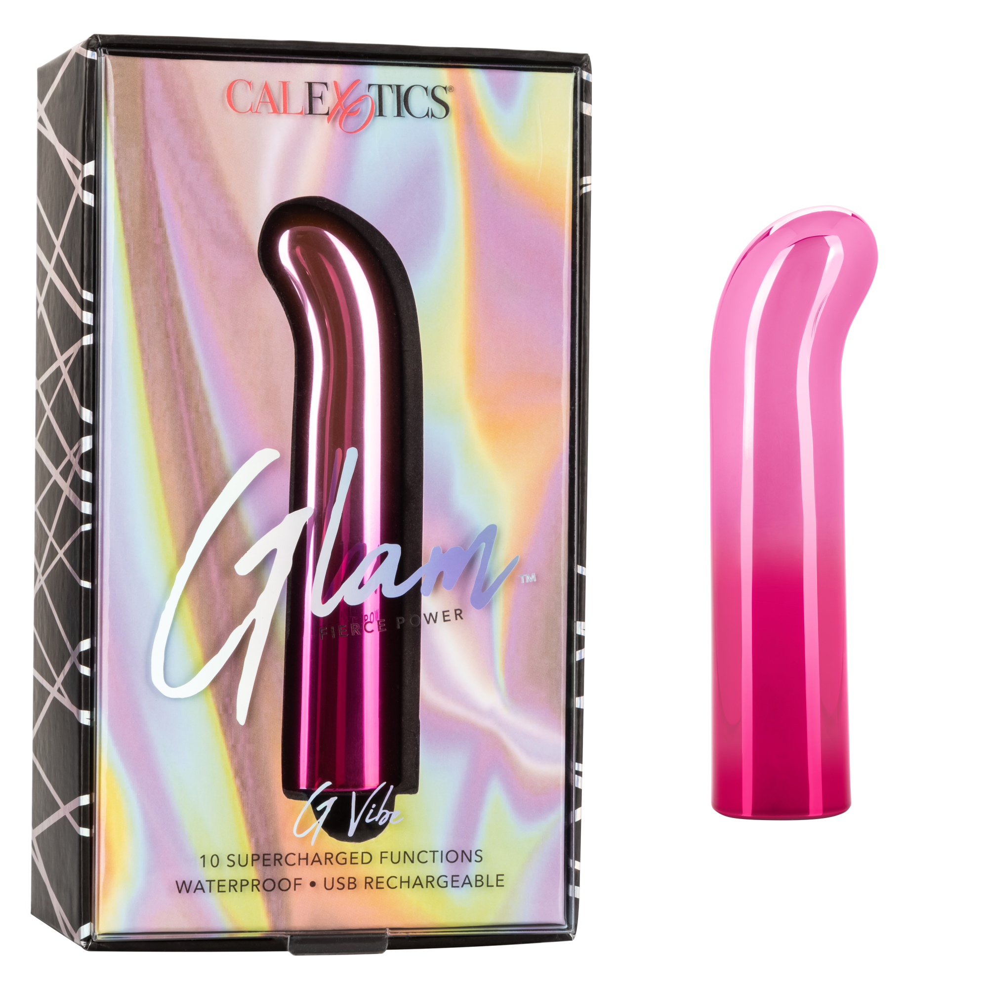 Вибромассажер Glam розовый