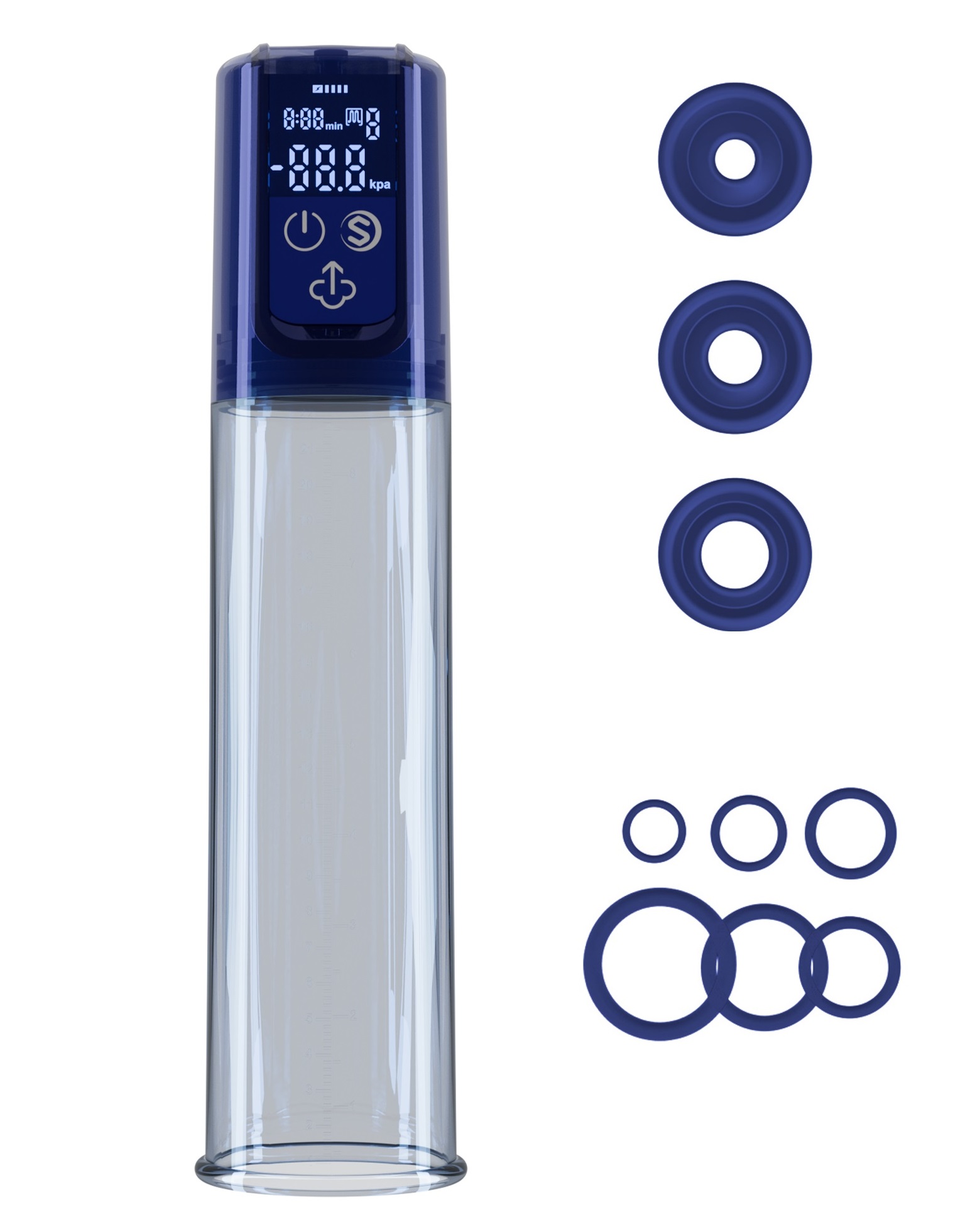 Вакуумная помпа Realov BATHFUN PRO AI Aqua Penis Pump ZD-65-KA