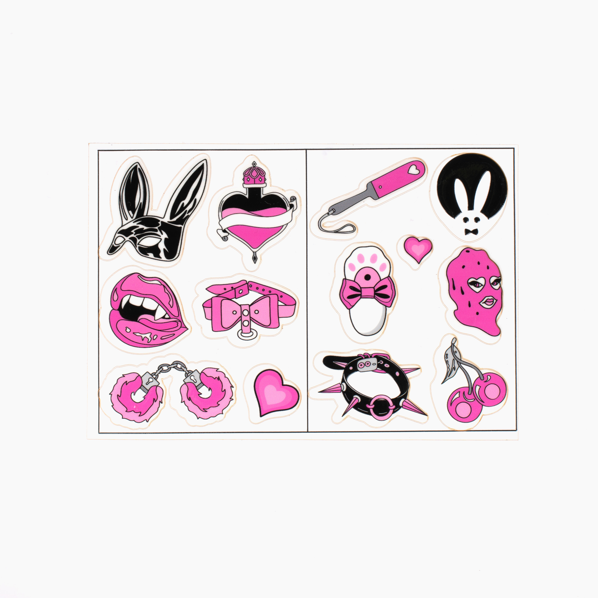 Стикерпак Pink Rabbit "винил"