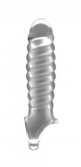 Насада Stretchy Penis Extension, прозрачная