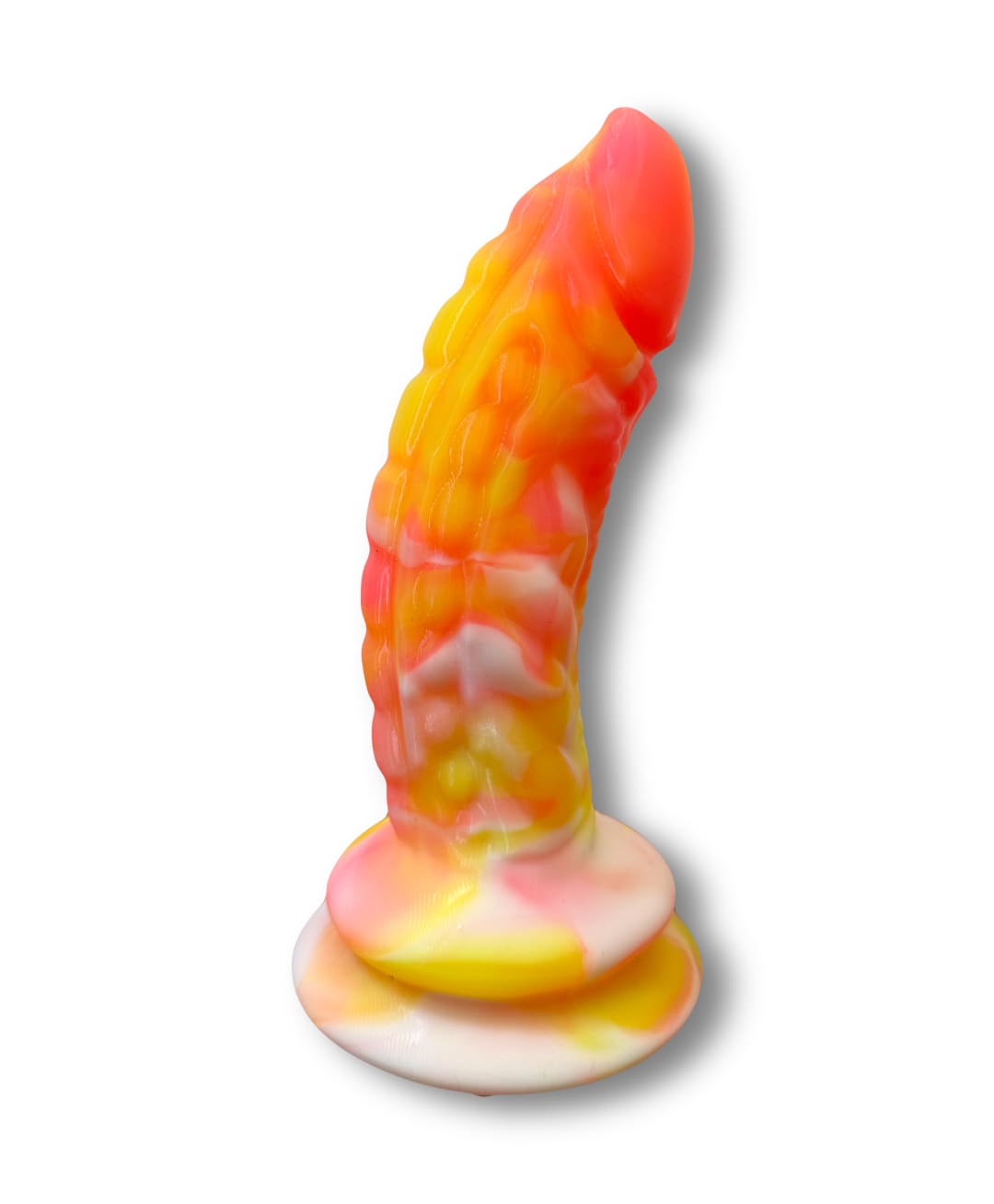 Инопланетный неоновый жёлтый фаллоимитатор Sexperiments