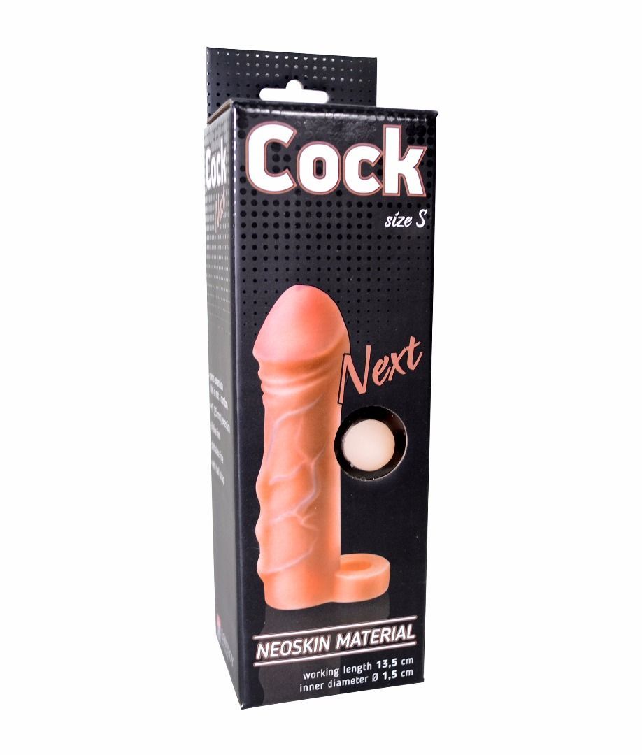 Фаллоудлинитель с кольцом Lovetoy Cock Next, телесный
