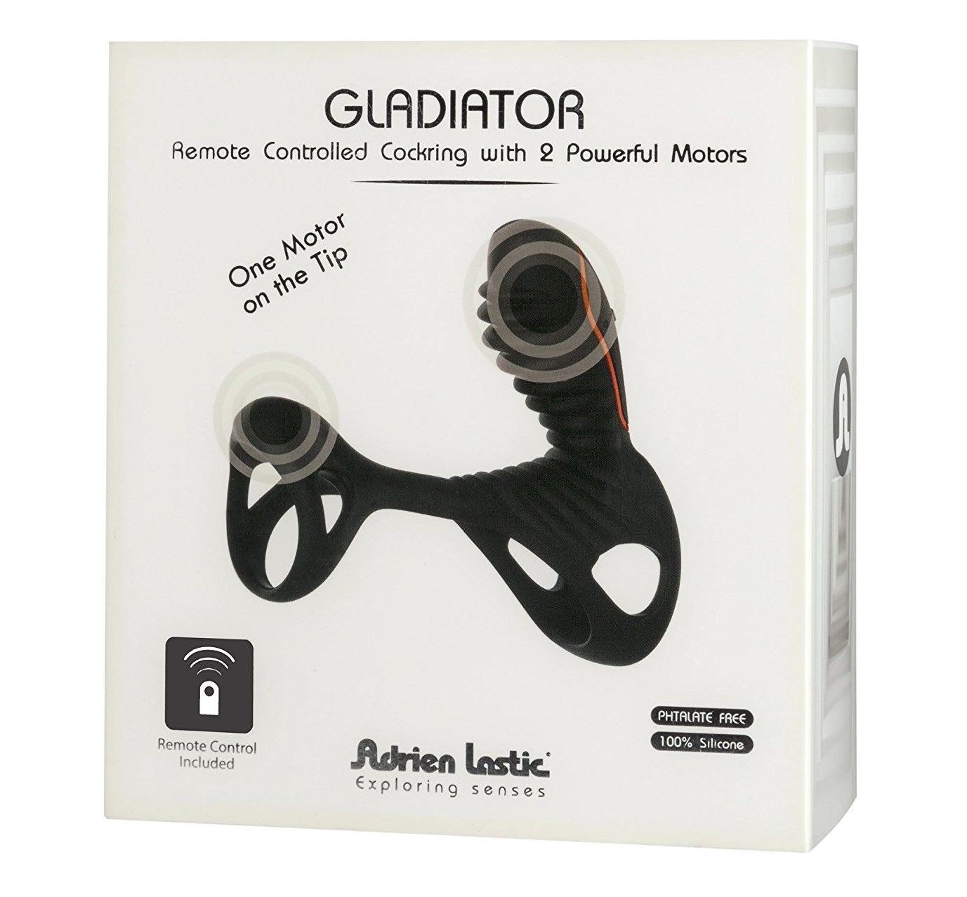 вибронасадка adrien lastic gladiator на ду, чёрная в СПб