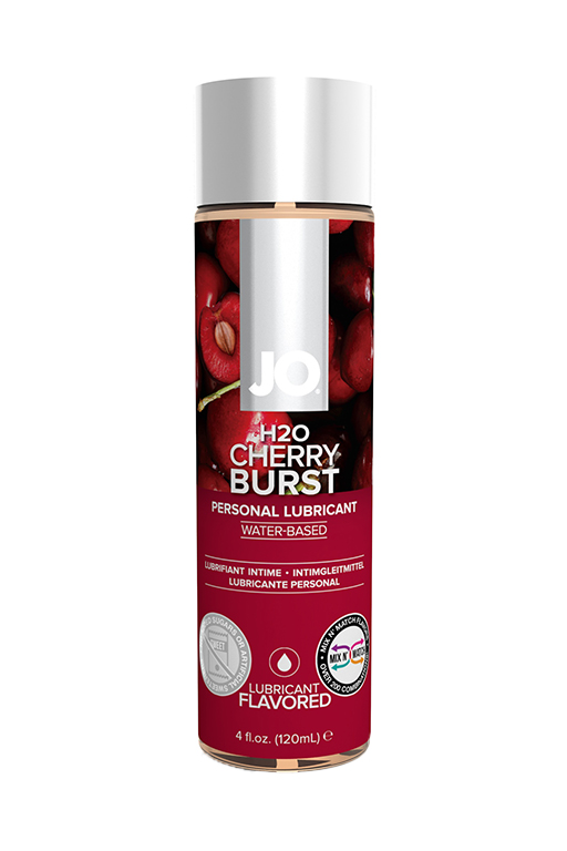Вкусовой гель "Вишня" / JO Flavored Cherry Burst 4 oz - 120 мл.
