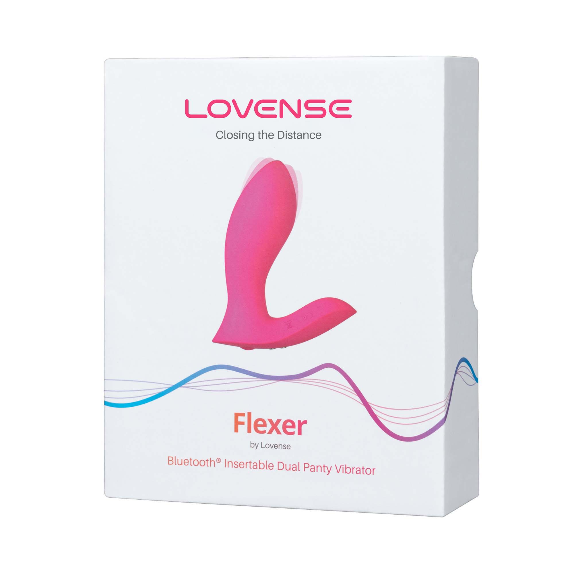 Вибромассажер LOVENSE Flexer для трусиков, розовый
