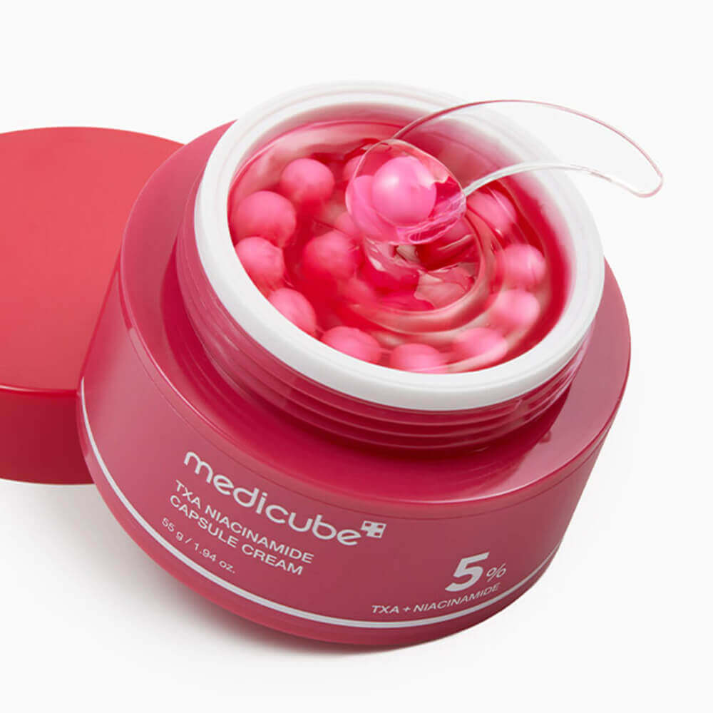 medicube txa niacinamide capsule cream 55g, осветляющий капсульный крем с 5% ниацинамида 55 г в СПб