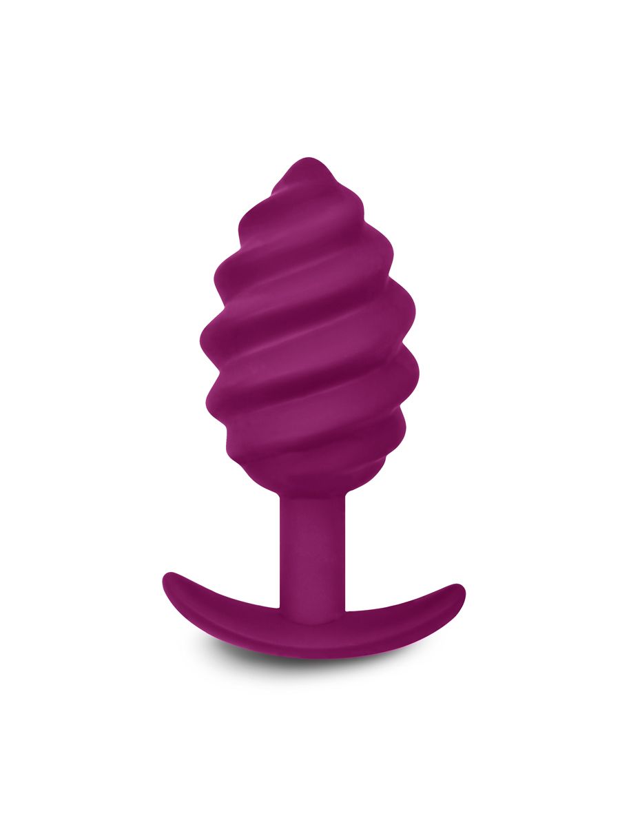 Анальная пробка Gvibe Gplug Twist 2, фиолетовая