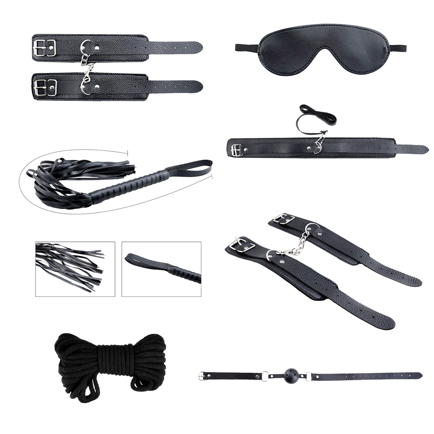 набор аксессуаров secret desires black bdsm kit 33559al в СПб