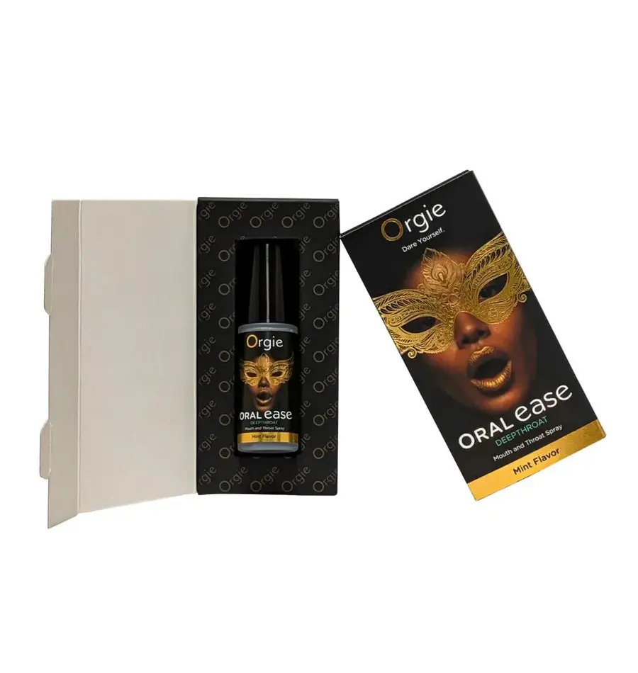 оральный спрей с охлаждающим эффектом orgie oral ease deepthroat, мята, 15 мл в СПб