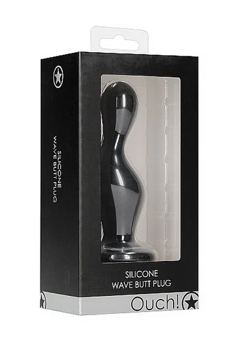 анальная пробка shots media wave butt plug в СПб