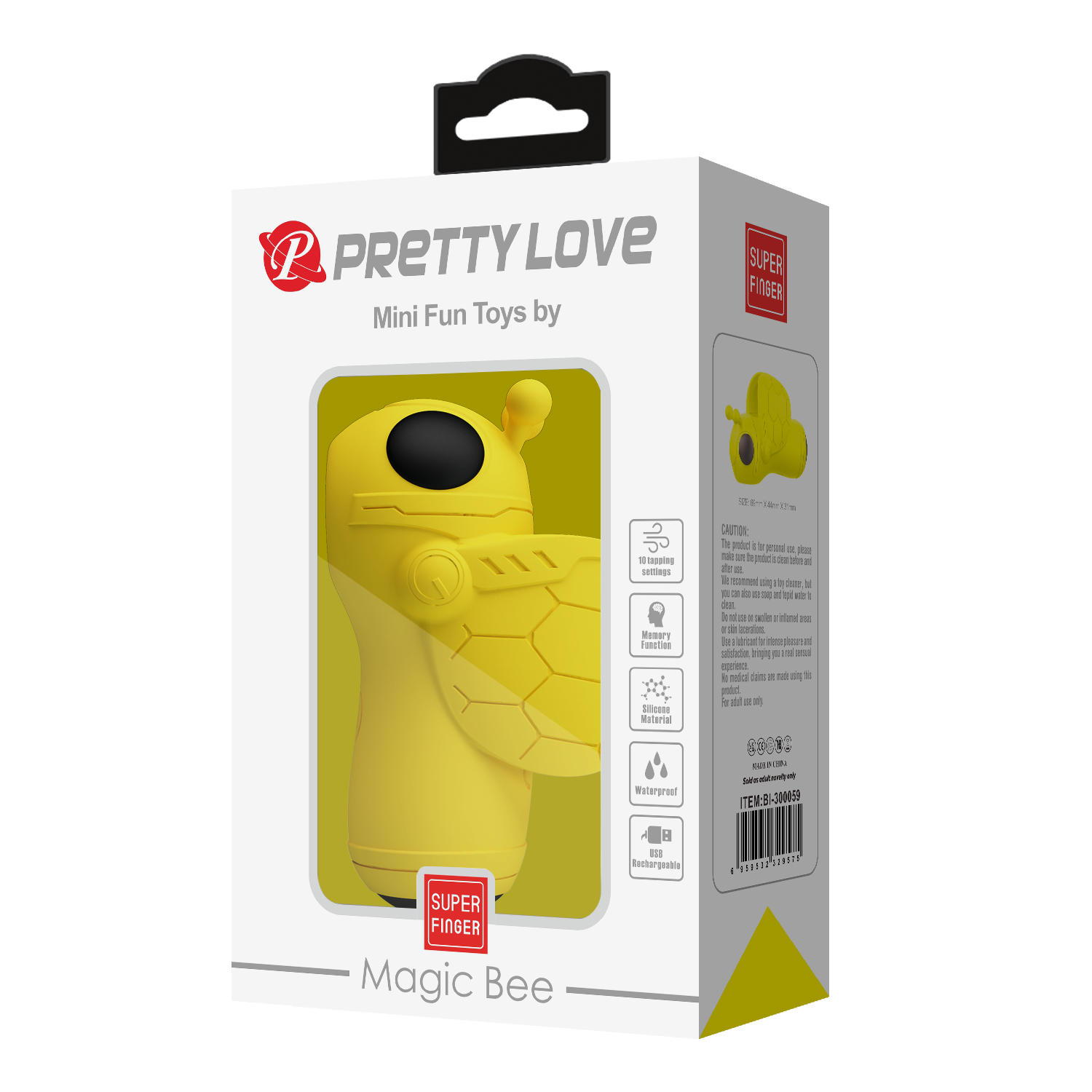 Стимулятор клитора Pretty Love Пчелка BI-300059