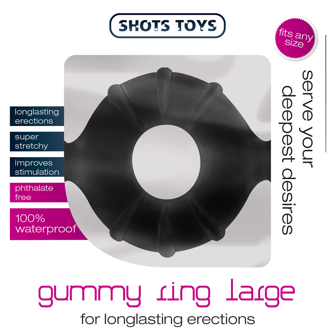 Эрекционное кольцо Gummy Ring - Large