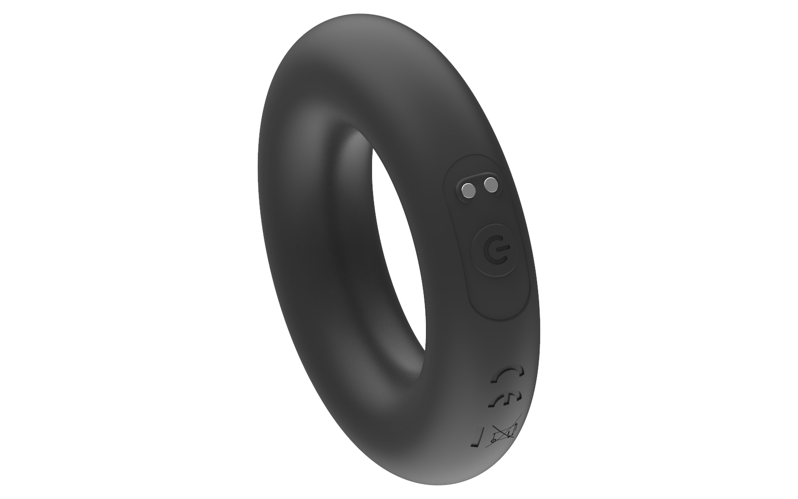 Эрекционное кольцо Ring с вибрацией, двухмоторное