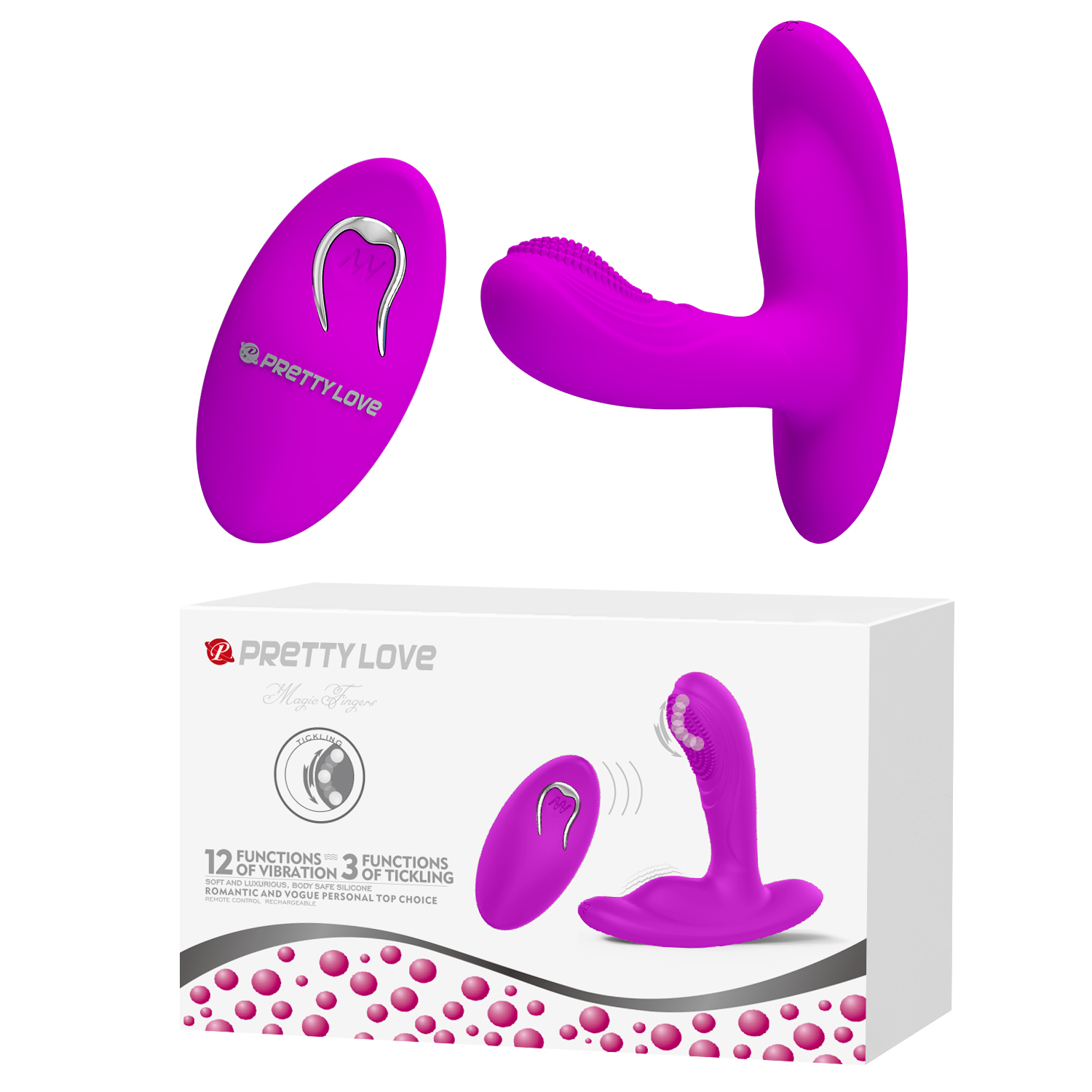 Вибратор Pretty Love BI-014508W