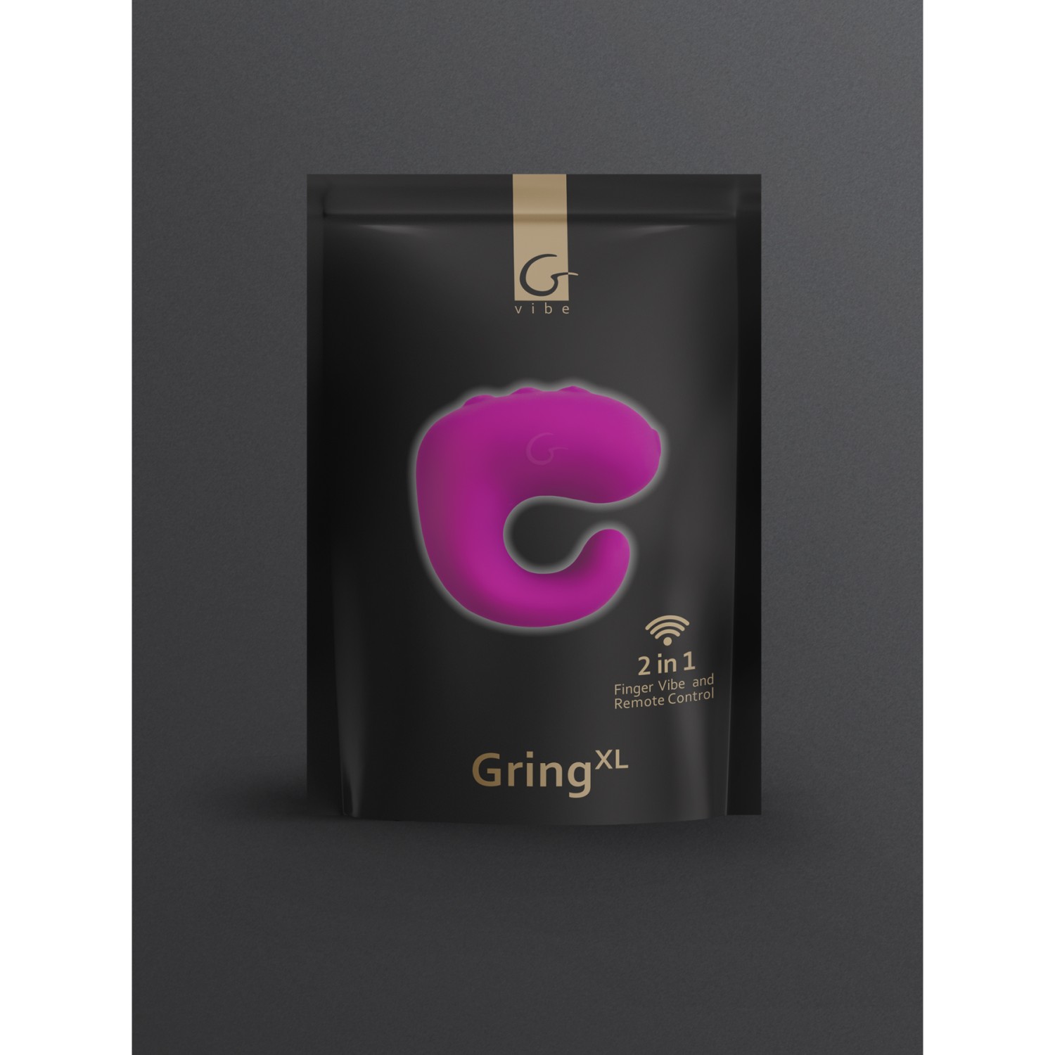 вибрирующее кольцо на палец 2 в 1, gvibe gring xl в СПб