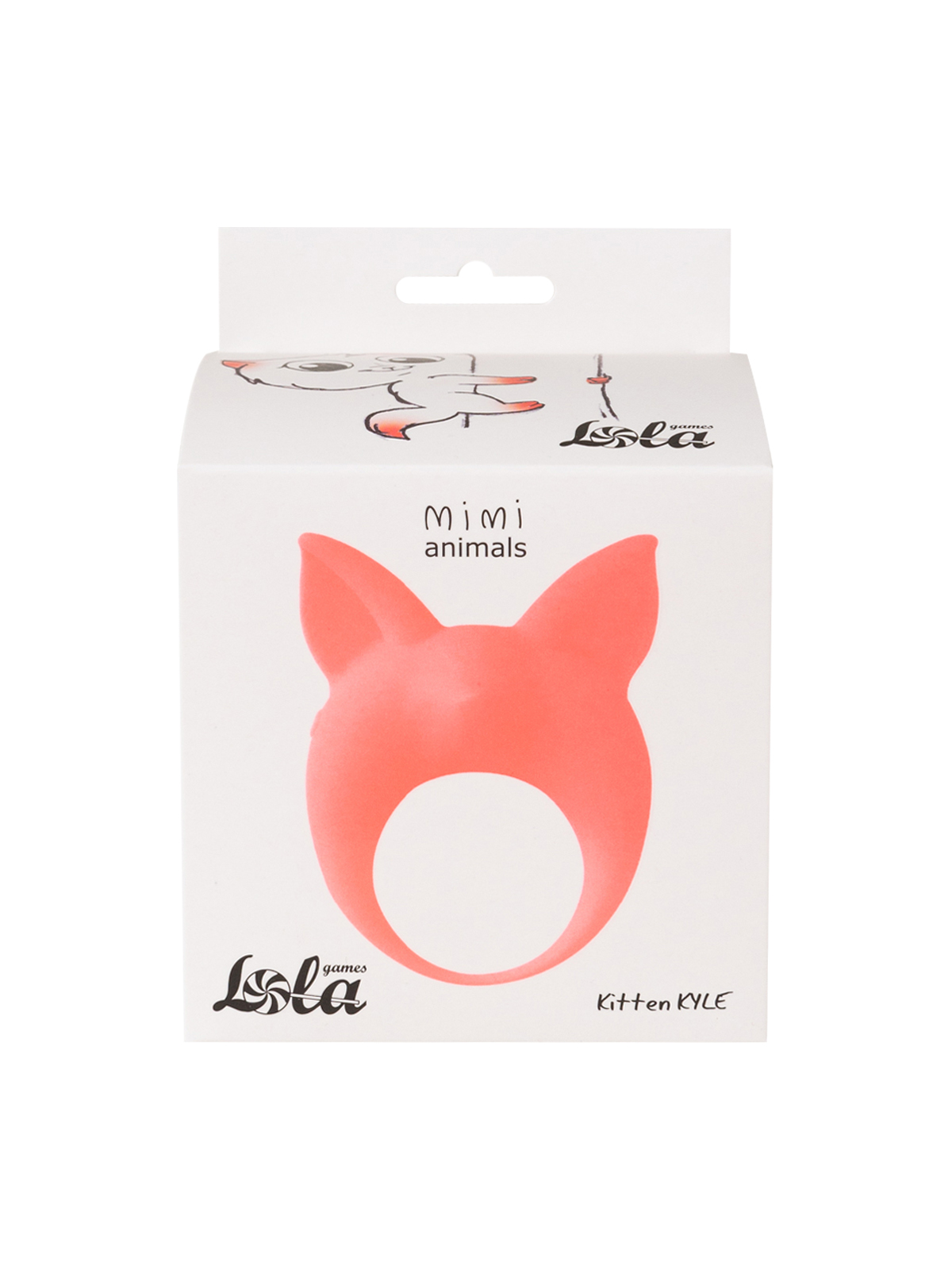 Стимулятор клитора Mimi Animals Kitten Kyle Orange 7000-21lola