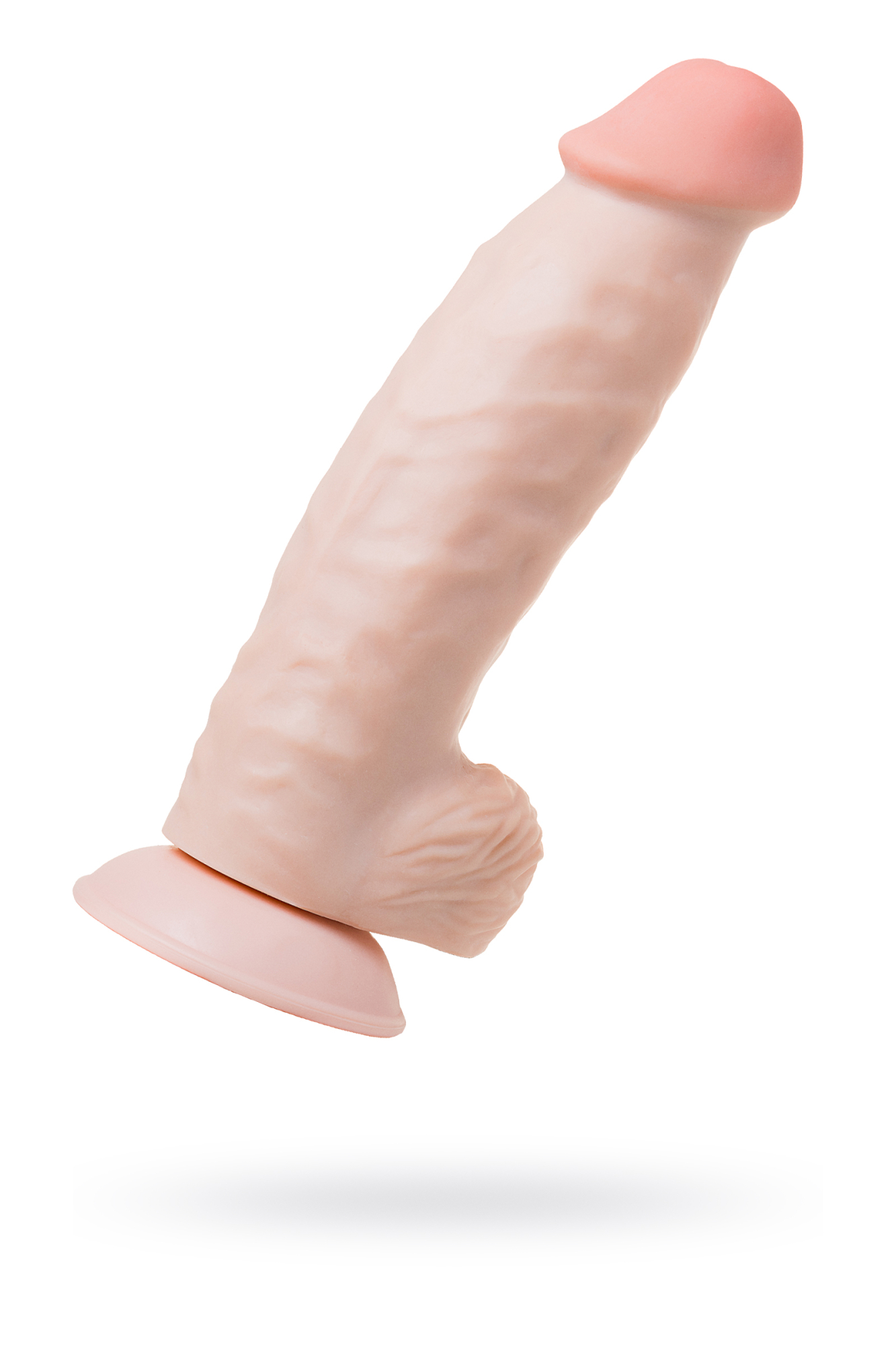 фаллоимитатор-гигант lovetoy, реалистичный, tpe, телесный, 26 см, ø 7,5 см в СПб