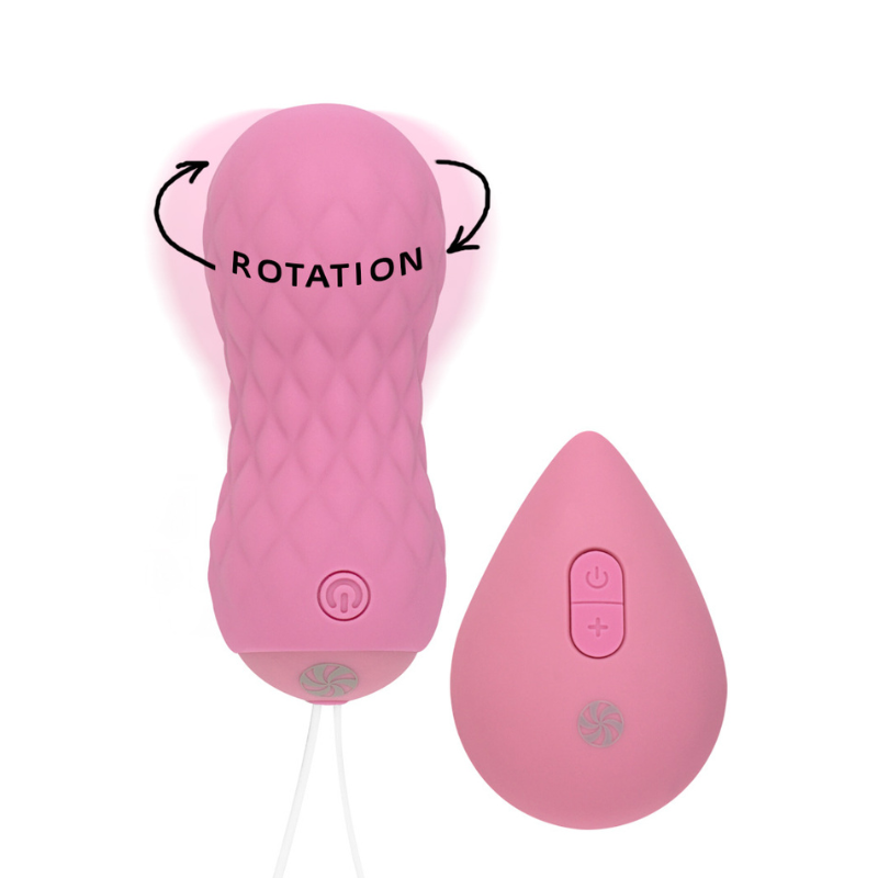 Вращающиеся виброшарики на пульте Take it Easy Dea Pink 9021-04lola