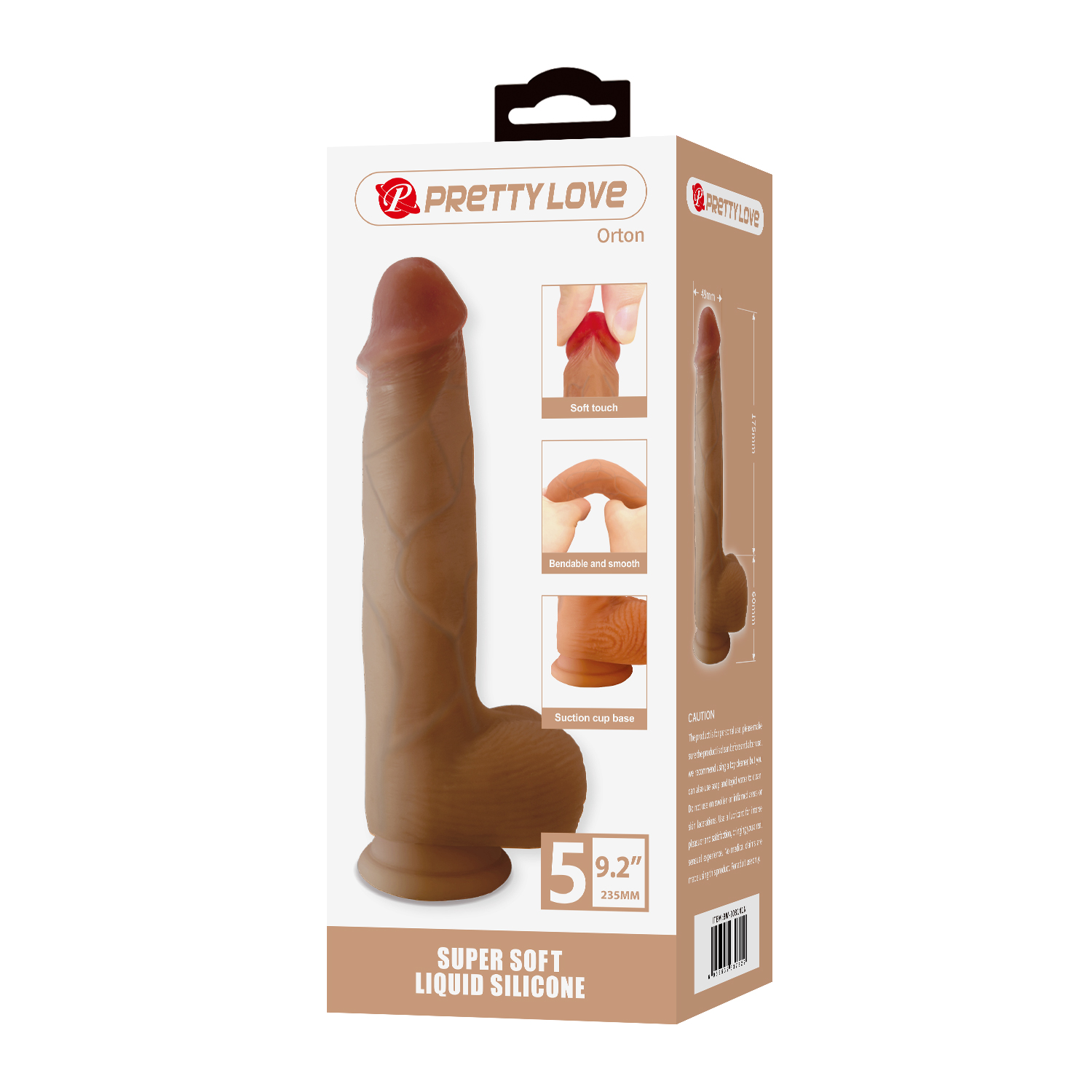 фаллоимитатор из жидкого силикона pretty love bw-008141n в СПб
