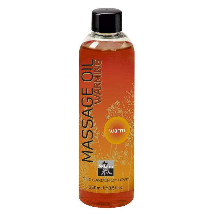 масло массажное hot production shiatsu massage oil warming, 250 мл в СПб