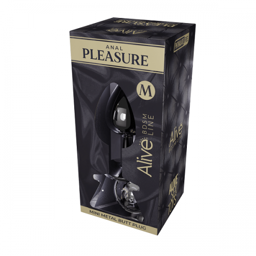 Adrien Lastic Анальная пробка металл WHITE M