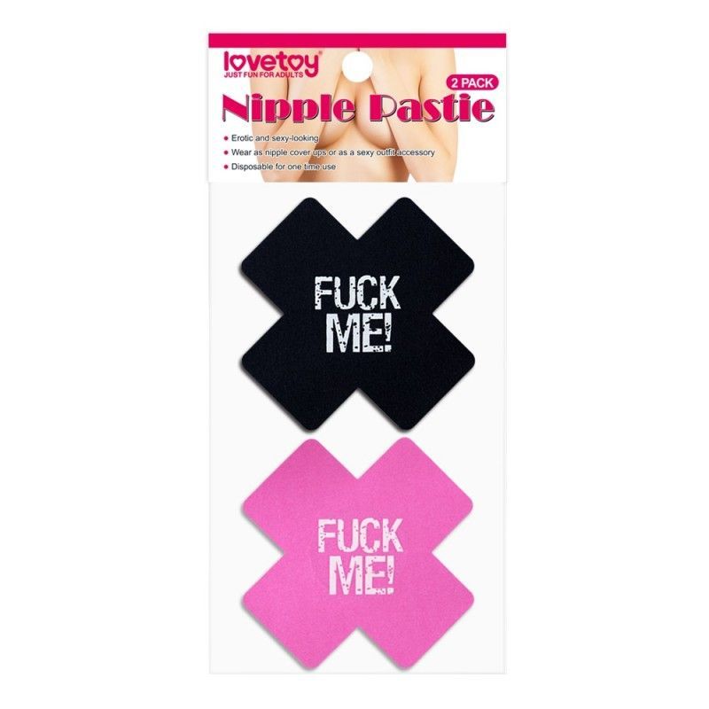 Эротическое пэстисы lovetoy cross pattern nipple pasties, 2 пары в СПб