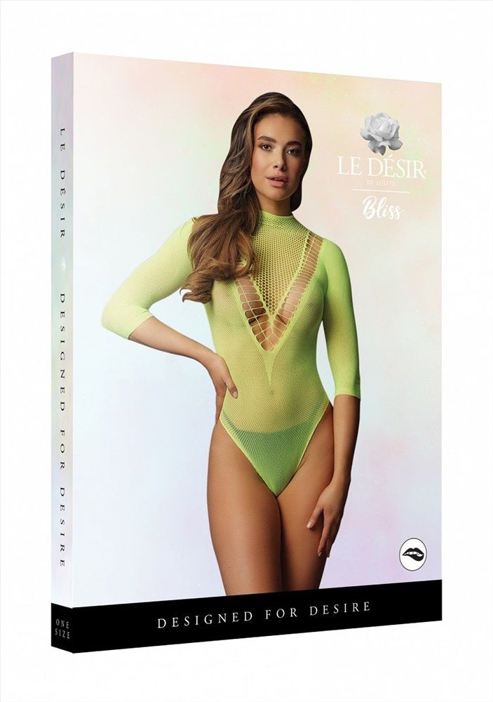 Эротическое боди с рукавами 3/4 в СПб