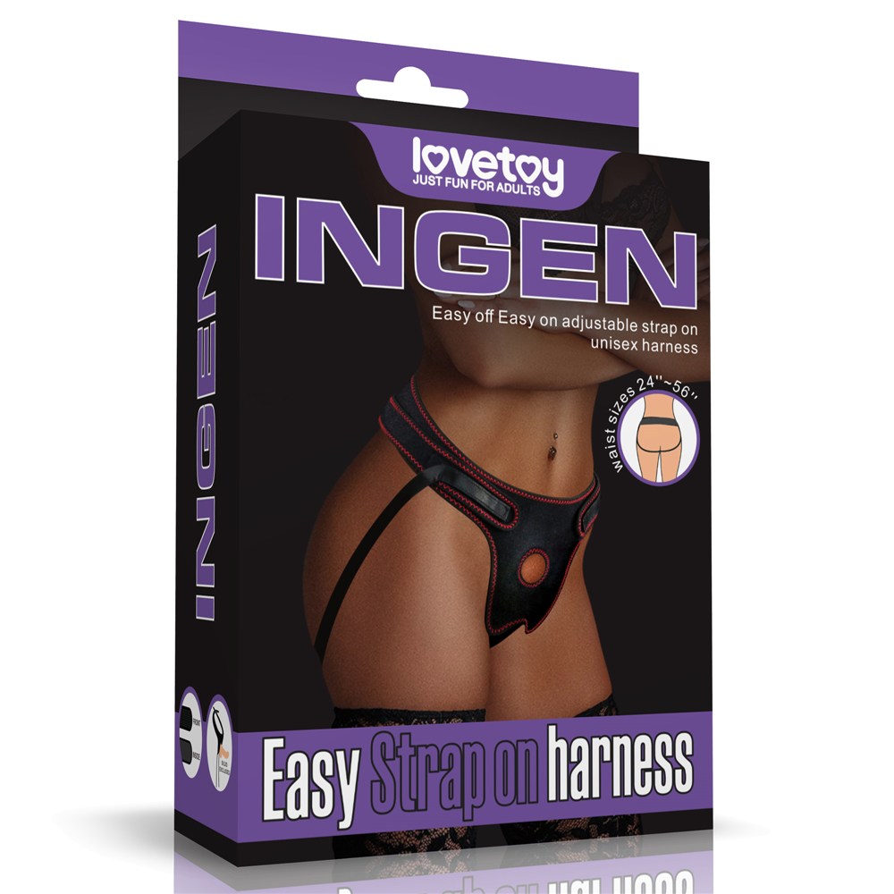 Трусы/ременной комплект для страпона с креплением O-ring Lovetoy Easy Strap on Harness