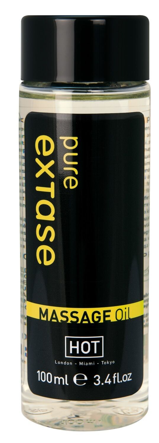 масло массажное hot production pure extase, 100 мл в СПб