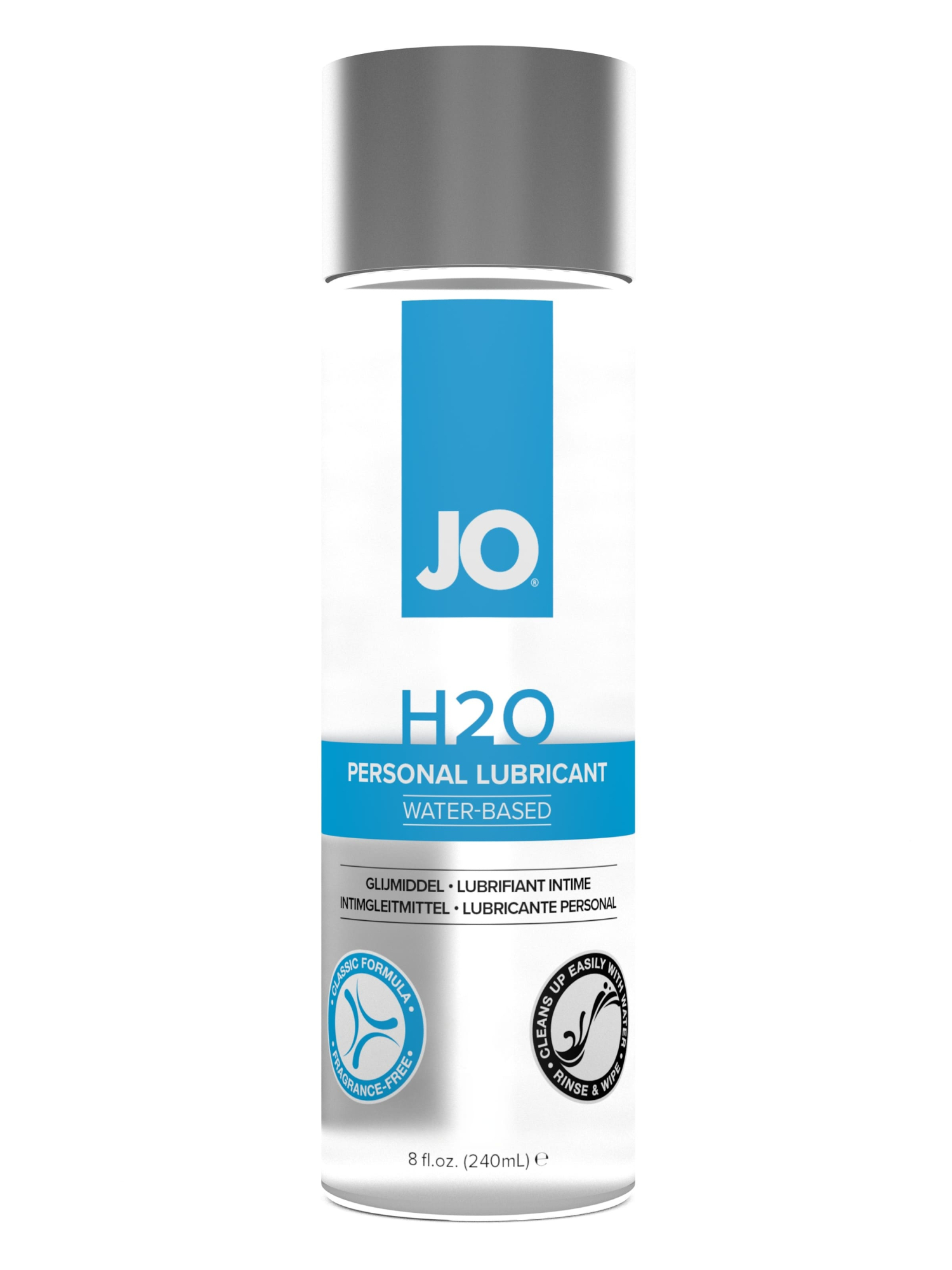 Классический гель на водной основе / JO Personal Lubricant H2O 8oz - 240 мл.