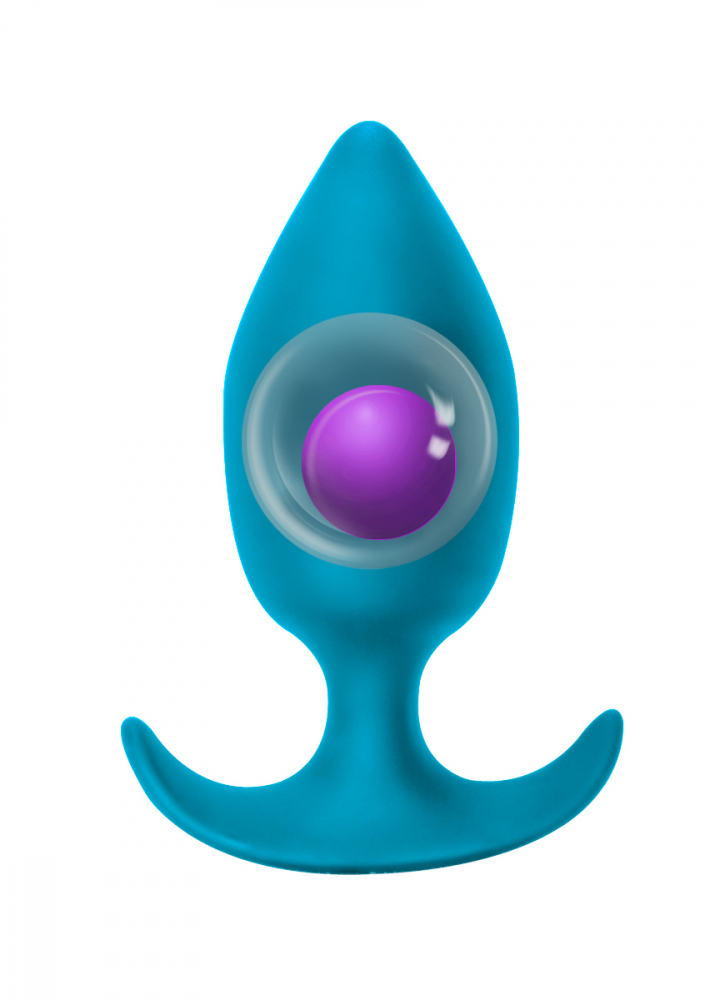Пробка со смещенным центром тяжести Spice it up Insatiable Aquamarine 8011-03lola