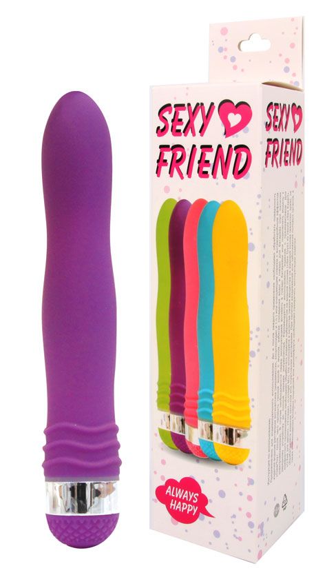 вибромассажёр sexy friend, фиолетовый в СПб