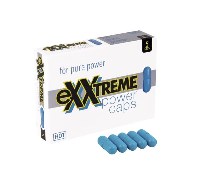 Энергетические капсулы HOT Production Exxtreme Power Caps Men, 5 шт
