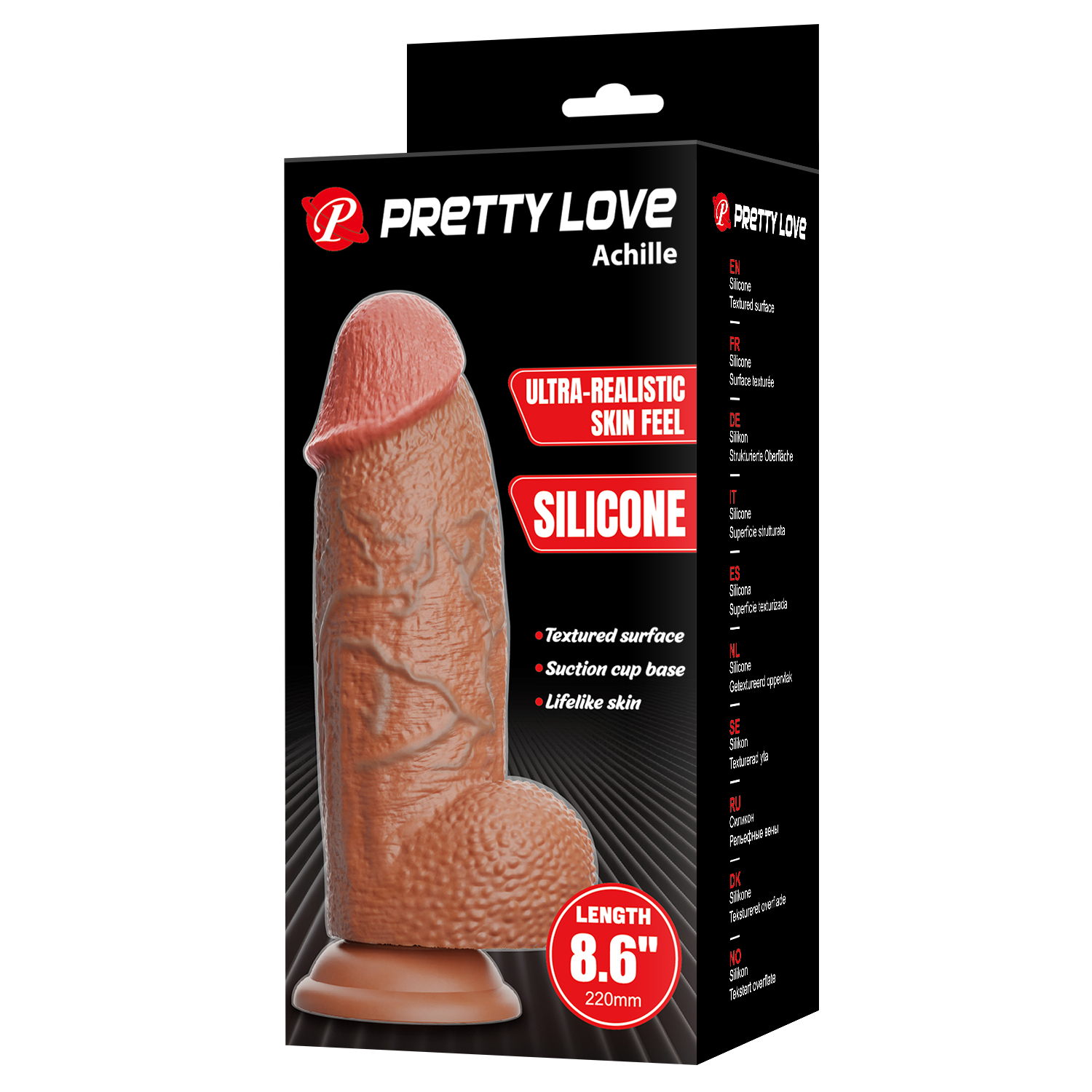 Фаллоимиатор Pretty Love Achille BW-008130-1