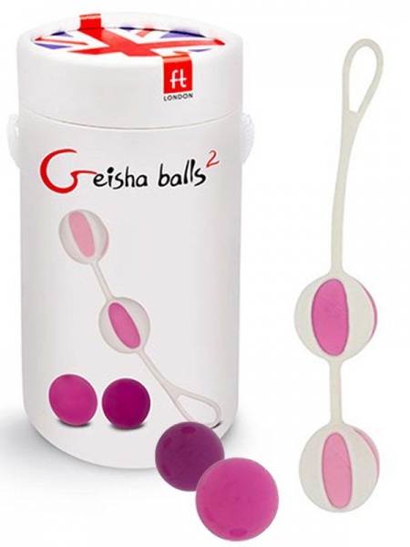 Вагинальные шарики geisha balls 2 ft london (ex fun toys)
