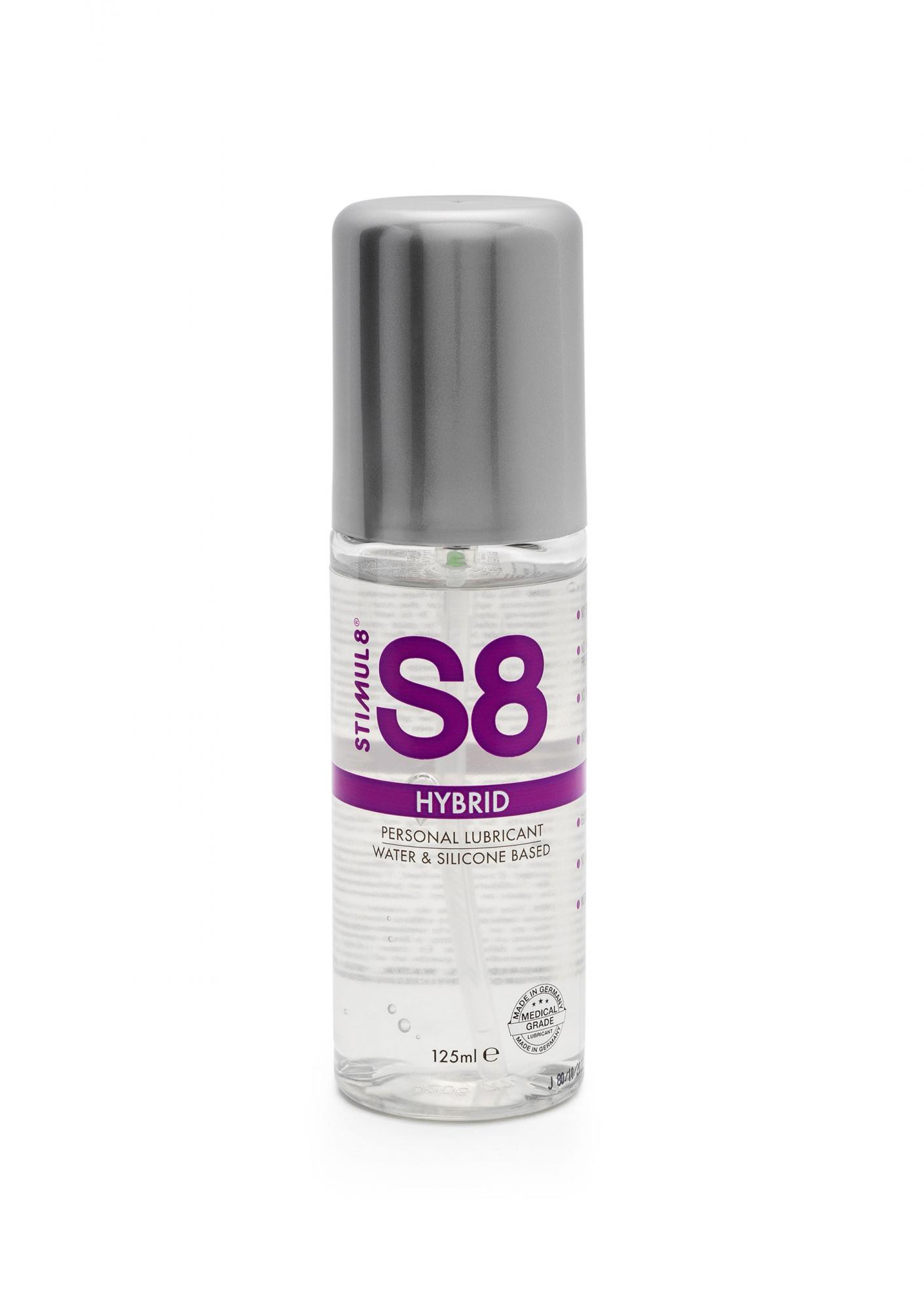 Гель STIMUL8 Hybrid Water & Silicone Based, гибридная основа, 125 мл