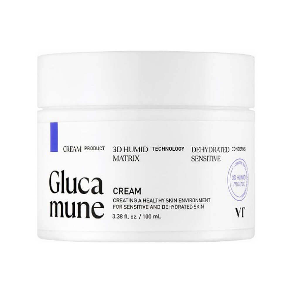 vt cosmetics cream glucamune крем для глубокого увлажнения лица с грибом тремелла, 100 мл в СПб