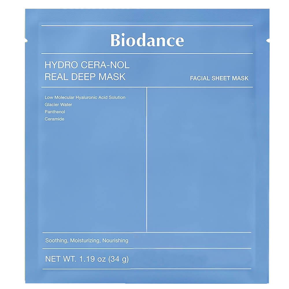 biodance hydro cera-nol real deep mask ночная гидрогелевая маска с церамидами 34мл в СПб