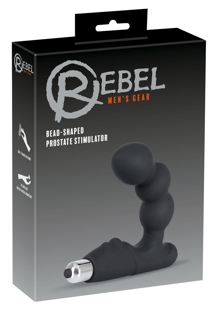 Простатный стимулятор Rebel с бусинками 587346ON