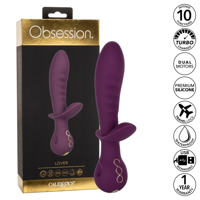 универсальный вибратор для вагинального и анального сека obsession lover в СПб