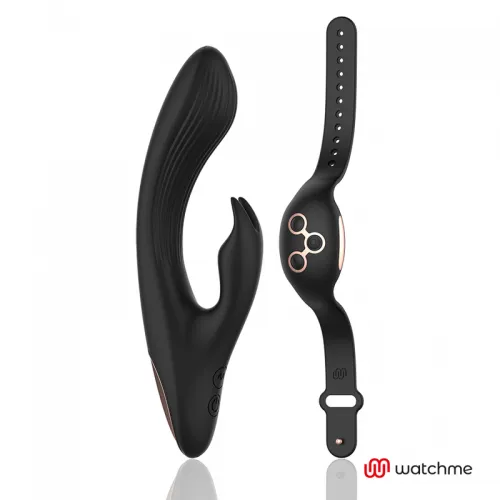 вибромассажёр на пульте д\у anne´s desire rabbit wireless technology watchme black/gold в СПб