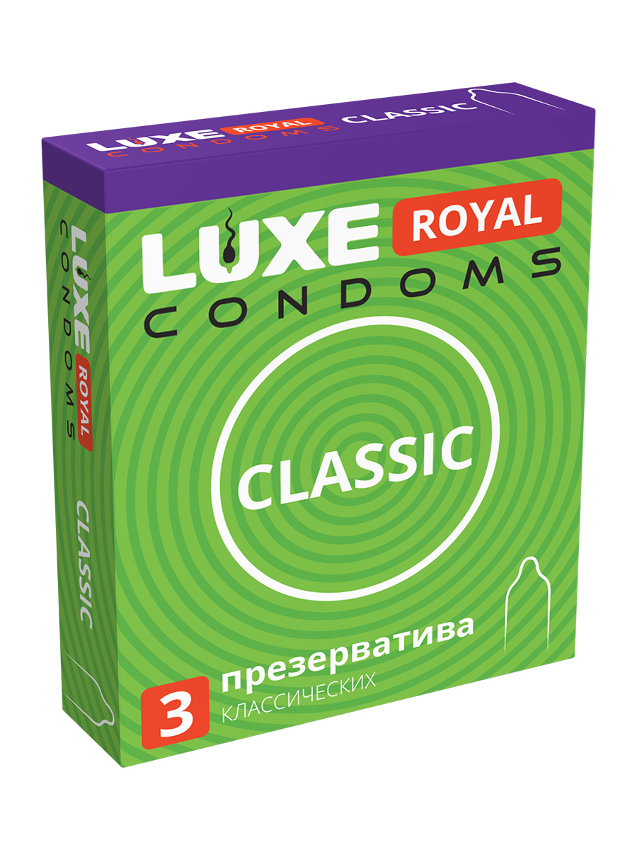 Презервативы Luxe, royal, sex machine, 18 см, 5,2 см, 3 шт.