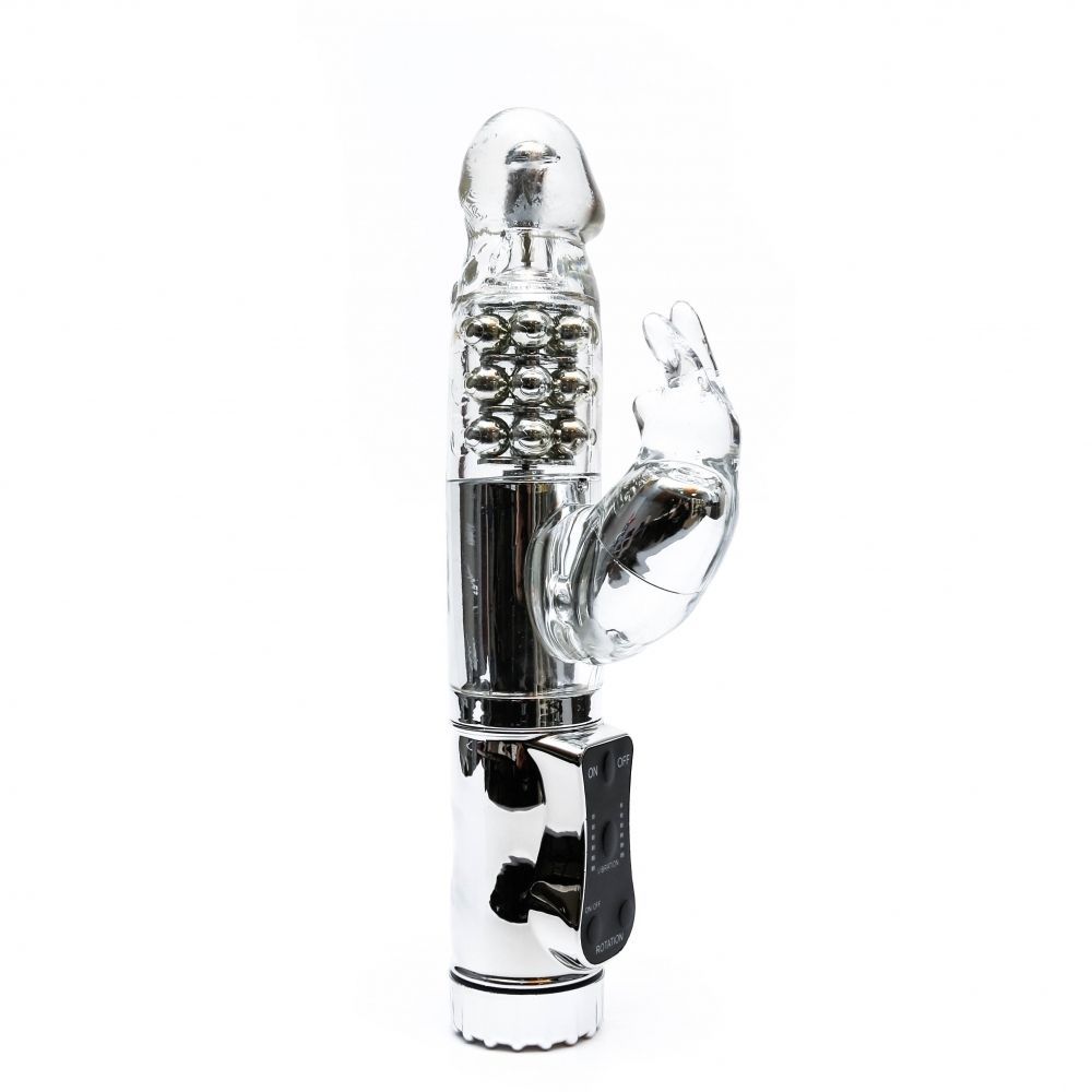 вибратор lovetoy max fantasy rampant rabbit, прозрачный в СПб