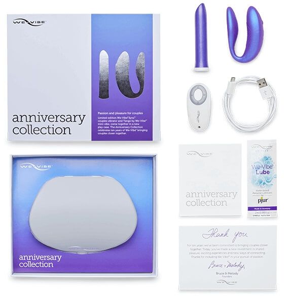 набор вибраторов we-vibe wow anniversary collection, синий в СПб