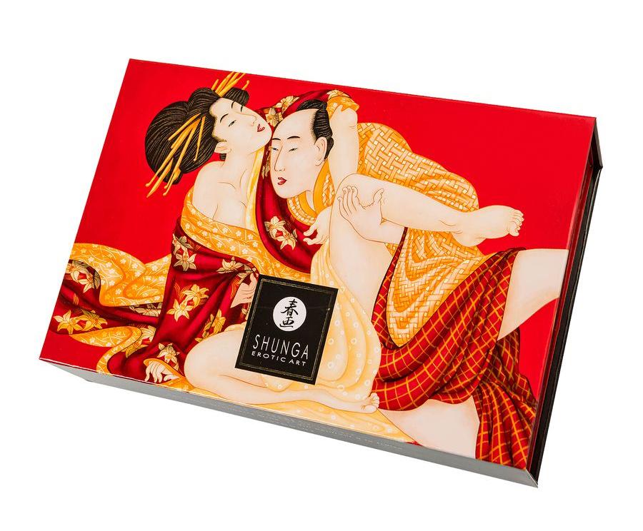 Пудра для тела Shunga «Клубника», (Strawberry), 75 гр.