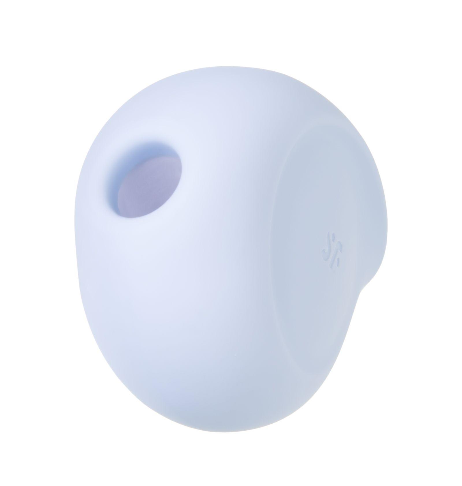 Вакуум-волновой бесконтактный стимулятор клитора Satisfyer Sugar Rush, силикон, голубой, 8,2 см