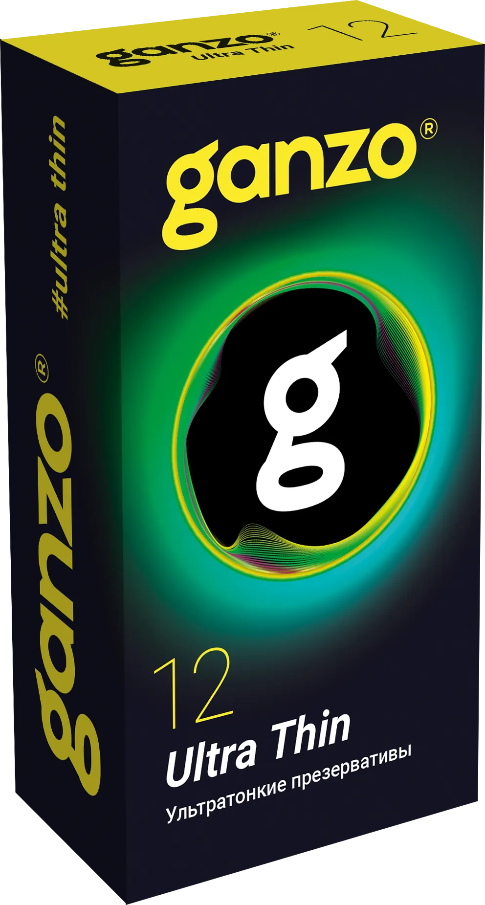 Презервативы ультратонкие Ganzo Ultra Thin, 12 шт