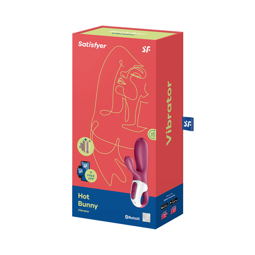 Вибратор-кролик Satisfyer Hot Bunny с функцией нагрева, розовый